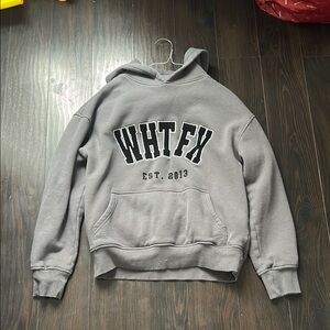 White Fox Boutique Gray Hoodie
